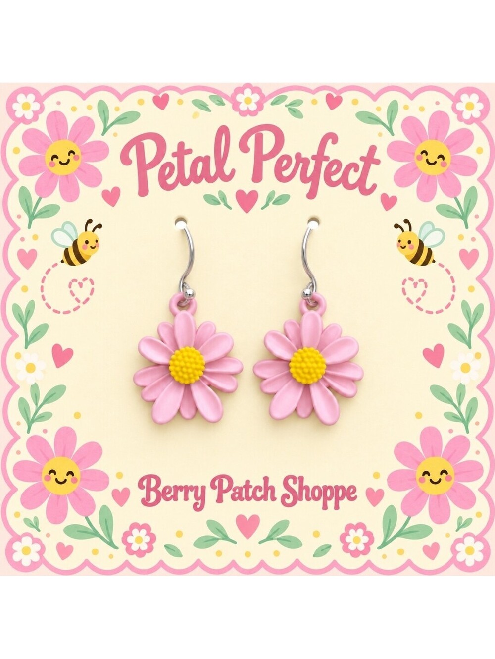 Petal Perfect Dainty Spring Flower Earrings